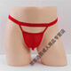 Luo Mu male m torture props male slave punishment heavy taste kneeling underwear men's masturbation underwear male slave fake one size black hole thong