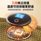 Plaza German electric heating blanket shawl heating blanket heating cloak detachable and washable usb power bank lunch break artifact home fashion office leg cover trendy care appliance Snowflake Apricot 10000mAh power bank 3-speed temperature control / machine washable