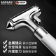 Sawang German window-breaking hammer car-mounted artifact escape hammer car safety hammer one-second car-mounted multi-function all-metal fire rescue black gold tungsten steel material three-in-one effect 2025 new model