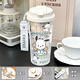 
Lock Lock (LOCK/LOCK) Kulomi Water Cup 2025 new large capacity high-value office cup portable coffee cup for girls [food grade fall-resistant PC] white-bXAO16755