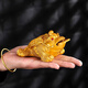 Color-changing golden toad tea pet ornaments, exquisite tea set accessories, tea table, tea tray, tea ceremony, tea table, lucky toad, Pixiu, golden toad turns into gold 1 piece