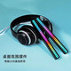 Intelligent Noise Reduction Voice Controlled Car Music Audio Rhythm Light Car Interior Decoration RGB Colorful Voice Controlled Pickup Light Home E-Sports Desktop Ornament Music Ambience Light L021 Plug-in Model-1 Pack Pickup Rhythm + Various Colorful Modes
