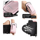 Sanqihu mobile phone bag, fitness running mobile phone arm bag, arm fitness equipment, light and thin sports mobile phone arm bag, suitable for men and women, single function model - pink