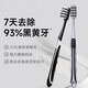 SOAO medium-hard bristled high-end toothbrush for men, special for removing tooth stains, stones, tobacco stains, adults, extra hard gift box set