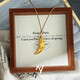 Maiyong old phoenix 999 new Chinese style national trend design auspicious cloud animal tooth pendant ancient sand gold hollow crescent pendant with word 