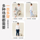 Cat man fat boy pure cotton zero-sensory autumn pants medium large children plus fat plus larger cotton wool pants student boy warm pants pajama pants navy blue 170 [recommended height 160-170 weight 110-130 Jin [Jin equals 0.5 kg]]