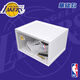 Shoe box NBA co-branded Los Angeles Lakers Warriors Heat peripheral sneakers side opening storage box 38x28 points 5x22 points 5cm SupBrox NBA Celtics version LED voice-activated version 1