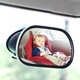 Off-road soldier in-car baby rearview mirror, car children's baby observation mirror auxiliary mirror, rear observation mirror car auxiliary baby observation mirror - single package