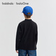 Bala BalaOne children's clothing children's long-sleeved T-shirt boys and girls 2025 winter casual bottoming shirt 208425100202