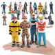 OTHER simulated doll model worker auto repair worker teacher chef farmer firefighter doctor nurse feeding place T15866 83g in all walks of life