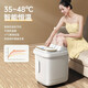 Новогодний подарок Konka Ванночка для ног Стерилизация Ванночка для ног Нагрев ведра Полностью автоматический массажер Электрическая универсальная ванночка для ног с постоянной температурой для пожилых людей 2025 Фумигация Бытовой подарок на день рождения Полностью оснащен глубоким ведром 7 массажей + 4 интеллектуальных режима + циркуляционный нагрев Официально обозначенная серия высокого класса