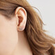 Chow Sang Sang Pt950 platinum bow earrings pair 91475E pricing