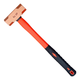 Oein copper hammer pure copper octagonal hammer copper hammer non-sparking non-magnetic all-copper hammer explosion-proof all-copper red copper hammer copper octagonal hammer 2 pounds/0.9kg