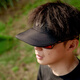 EWE Fishing Hat Men's Sun Protection Air Topless Outdoor Sun Protection Men's Hat Black One Size