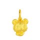 Buhesyt999 Vietnamese sand gold cute cartoon little tiger pendant gold zodiac tiger zodiac year Sikkim cute cerebellar tiger pendant Lao Fengxiang quality