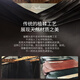 Niu Dangjia genuine leather men's cowhide belt pin buckle first layer cowhide 1101 dark brown gift 115-125cm