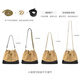 HR Helena Bag Women's Bag Autumn and Winter New Bucket Bag Frosted Back-Fleece Garbage Bag Bag Light Luxury High-end Shoulder Bag