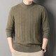 Deer King Optim Cashmere Sweater Men's Sweater 2025 Winter New Thickened Half-Turtle Collar Bottoming Sweater 100 Pure Cashmere Sweater Light Gray Blue M 165 Recommended Weight 100-120Jin Jin is equal to 0.5 kg