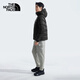The North Face Men's Down Jacket Outdoor High Puff Goose Down Anti-Splash Warm Jacket 7W7G Cosmic Black/JK3 XL