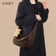 viney包包女包休闲时尚斜挎单肩大容量饺子包生日圣诞礼物送女生女友