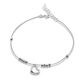 Quanyin Quality PT950 Platinum Anklet 18 Platinum Female Personality Gift for Girlfriend, Tie What You Love (Anklet)