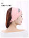 Confinement hat postpartum summer thin pure cotton maternity hat maternity scarf headband women's windproof forehead protector spring and autumn fashion Papa rabbit scarf blue + Papa rabbit pile hat blue