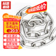 Hesdige 304 stainless steel chain iron chain lifting chain guardrail chain chandelier thick iron chain swing chain Jingcang flash delivery 5mm thick 1 meter long JG-1907