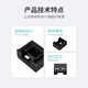 Weizhikong Enterprise USB Port Data USB Security Lock USB Dust Plug Mechanical Seal 1-3 USB Lock USB Blocker Black (100 pcs + 5 tools) USB in stock