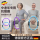 German quality Pilates circle, limb resistance circle, magic yoga ring, leg-clamping resistance circle for the elderly, leg fitness, upgraded blue-multifunctional resistance circle