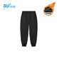 361 Children's trousers 25 winter boys' medium and large children's knitted thickened warm stretch sports trousers black 150