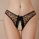 Large size fat sexy underwear sexy and hot leopard print thong bed crotch underwear outdoor 258 crotch underwear M size 80110Jin Jin is equal to 0.5 kg