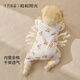 October Crystal Baby One-piece Clothespin Cotton Autumn and Winter Newborn Clothes Full Moon Male and Female Baby Romper Clothes Constant Temperature Warmth Category A