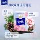 TEMPO Chinese Valentine's Day limited edition Pine Rose printed engraved handkerchief paper 7 sheets * 12 packs, torn in half, tissue paper small pack