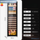 Brangdy German imported quality constant temperature red wine cabinet wine household beverage refrigerated ice bar tea preservation cabinet TW-208TYLZA Tritz dual temperature zone red wine ice bar four-in-one