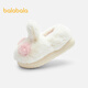 Balabala children's cotton slippers for boys and girls 2025 home shoes bag heels autumn and winter cotton shoes animal 208425141227