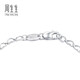 Chow Sang Sang Pt950 Platinum Love Lace Bracelet Commuting Versatile Bracelet 51810B Pricing 17cm