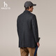 Hazzys Herren Winter Wolljacke Pendler Wollmantel Wollmantel Herren ABSZH0BDH22 Dunkelblau DN M (170/92A 46)