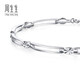 Chow Sang Sang Pt950 Platinum White Gold Bracelet Women's 33195B Price 19cm 7.9g