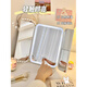 Cute Tulip Cosmetic Mirror Desktop Princess Mirror Folding Mirror LED Fill-in Light Portable Mirror Cartoon Girl Student Bear Style