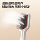 UBelle negative ion air cushion comb essential oil red light massage large comb hair growth comb universal styling birthday holiday gift cold mist white air cushion comb atomized essence 200 million negative ions electric massage red light care