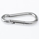 Hesdig JG-54 304 stainless steel spring hook, hoist quick release buckle, spring buckle, chain buckle, safety buckle, spring buckle M4 (5 pieces) Beijing warehouse flash delivery