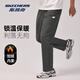 Skechers fleece casual pants for men 2025 winter new casual versatile warm trousers outdoor sports breathable straight pants