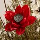 Frühlings- und Herbsternte High-End-Qualität getrockneter Blütenstrauß Real Blumen Wohnzimmer Innenausstattung High-End-Dekoration Ornamente Desktop Blütenarrangement Licht Luxus getrocknete Blume Kombination 12046 [ohne Vase]