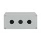 3-hole aluminum alloy waterproof button box BOL03XAL0322mm