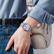 Dickies Woar's Watch Simple Light Luxury Double-échelle Calendrier Lumineux Quartz imperméable Luminal pour petite amie CL-675 Purple