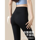 Modal shark pants for women in spring and autumn wear 2025 new high-waist, belly-lifting and hip-lifting leggings fitness yoga pants green L 115--130Jin [Jin equals 0.5 kg]