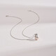 Jingrun Pearl Necklace Chuyuan 925 Silver Freshwater Pearl Pendant Single Large Particle Basic Model Stackable and Versatile Gift
