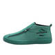 Pei Ke 2025 Winter-Herrenschuhe Leinwandschuhe für Männer vielseitiger High-Top-Schuhe modische Reißverschluss-Trendschuhe plus samt warme Baumwollschuhe 9892 Kurkuma [Leder-Einzelschuhe] 38 _ [Lederschuhe Größe]