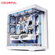 Colorful Ultra 285K RTX5090D/5080 Vulcan flagship graphics card gaming desktop overclocking e-sports Ai computing host DIY assembly machine computer complete machine U9 285K+RTX5090D v2丨Vulcan White