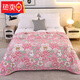 Famous and high-quality coral velvet blanket for nap, office sofa, air-conditioning blanket, summer sheet for single person, fall velvet small foot warmer for bed, Dinosaur Paradise multi-functional blanket/can be spread and covered, baby blanket-70*100cm, random color